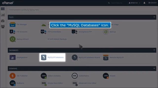 How to Change a MySQL Database Users Password in cPanel смотреть онлайн