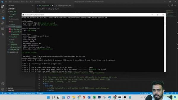 DBT Tutorial (data built tool)