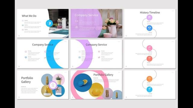 Delight - Google Slides Template смотреть онлайн
