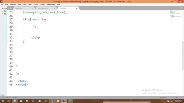 STUDENT RECORD MANAGEMENT APP DEVELOPMENT IN PHP (PART 3) | DATACOM IT INSTITUTE смотреть онлайн