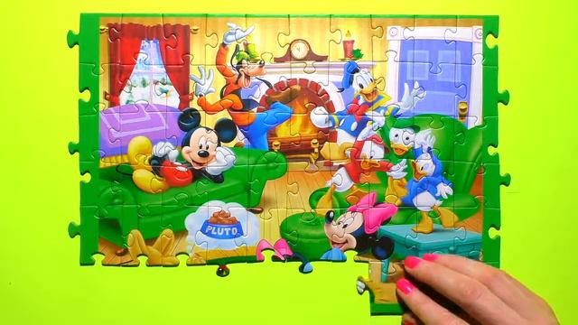 (Hura Huro ) Mickey Mouse Clubhouse Disney Puzzle Games Jigsaw Puzzles Rompecabezas Микки Маус пазл