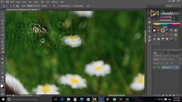 How to use Blur tool and Burn tool in Adobe Photoshop – Class 10 смотреть онлайн