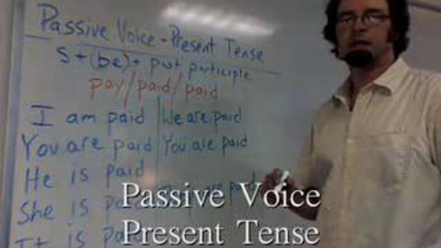 Урок 12.2. The Passive Voice -- Present Tense смотреть онлайн