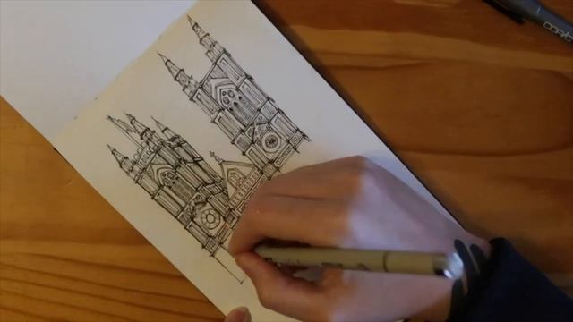 Learn Ink and Watercolour Sketching // Let Go & Sketch Ep.1 смотреть онлайн