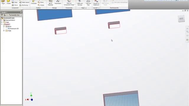 Midas Technology - AutoCAD Inventor Suite 2010 - Using Sketch Blocks смотреть онлайн