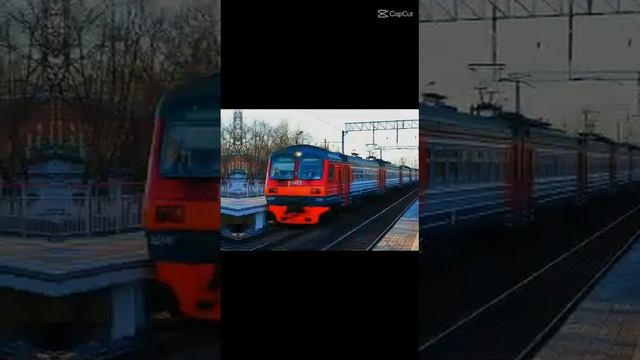 Электропоезда Павелецкого Направления. смотреть онлайн
