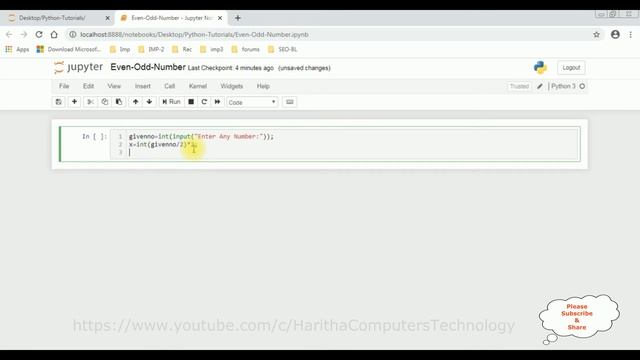 python 3.7 tutorial course check print the number even or odd смотреть онлайн