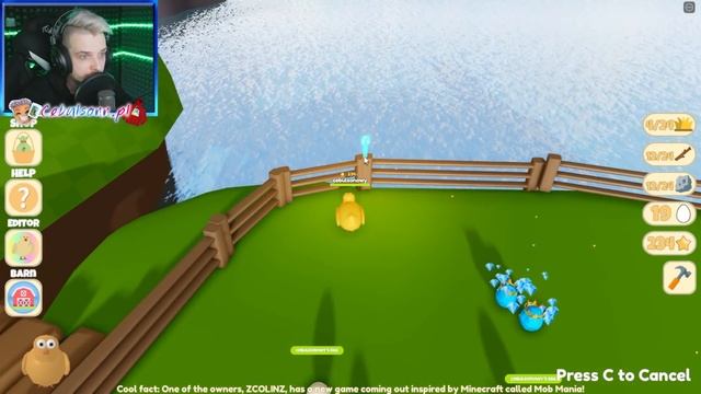 Jestem NAJMOCNIEJSZYM KURCZAKIEM NA ŚWIECIE w ROBLOX - Chicken Life ? смотреть онлайн