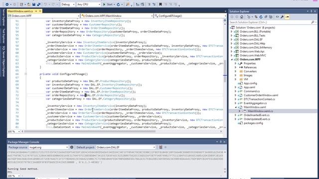 peasy - Orders.com - WPF → SQL configuration смотреть онлайн