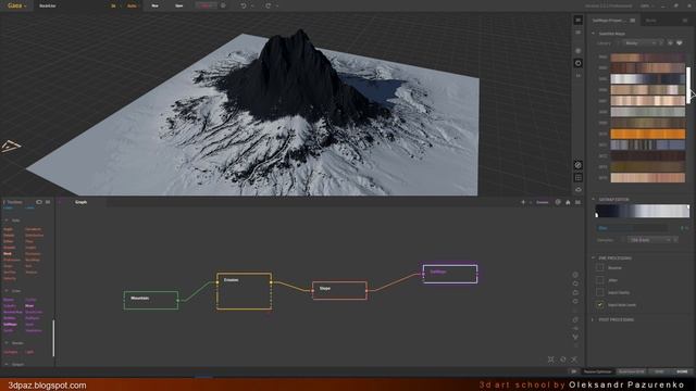Gaea Tutorial. Making mountain. Import in 3ds max смотреть онлайн