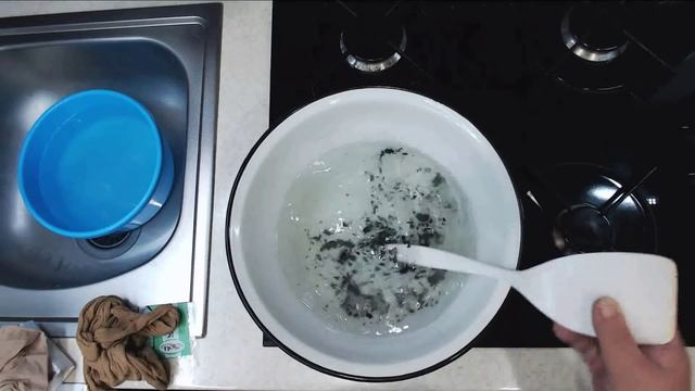 Вываривание колгот для создания кукол в скульптурно-текстильной технике #Елена_Лаврентьева смотреть онлайн