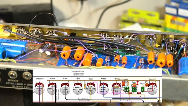 Dumble Overdrive Special #124 Build Video 10 - Front Controls Hookup смотреть онлайн