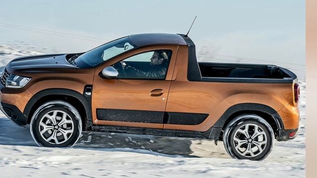 Кроссовер Dacia Duster превратили в полноприводный пикап