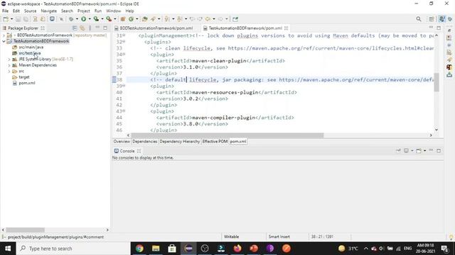 Develop BDD Automation Framework from Scratch | Selenium Java | How to Run test using Maven #pom.xm смотреть онлайн