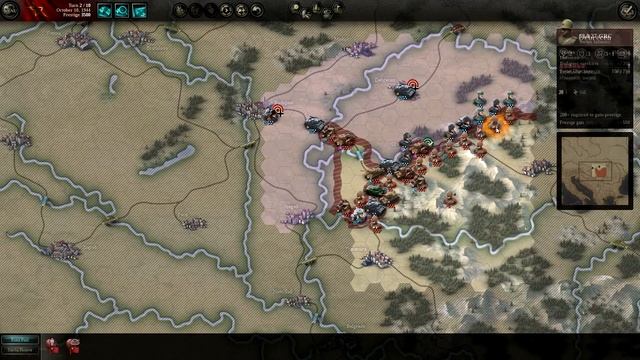 Debrecen: Brilliant Victory | Soviets | Unity of Command Red Turn DLC Lets Play смотреть онлайн