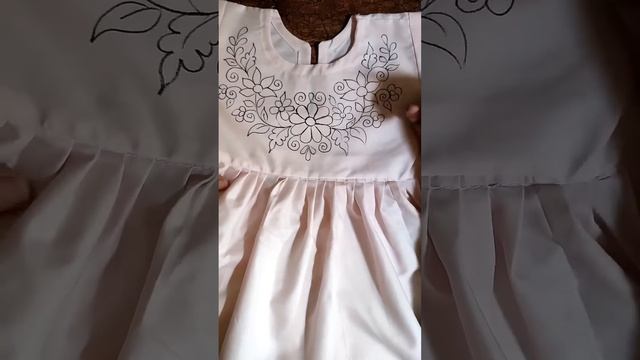 Hand Embroidery Sketch Design for Baby Frock | Pattern Design | Eraj Arts смотреть онлайн