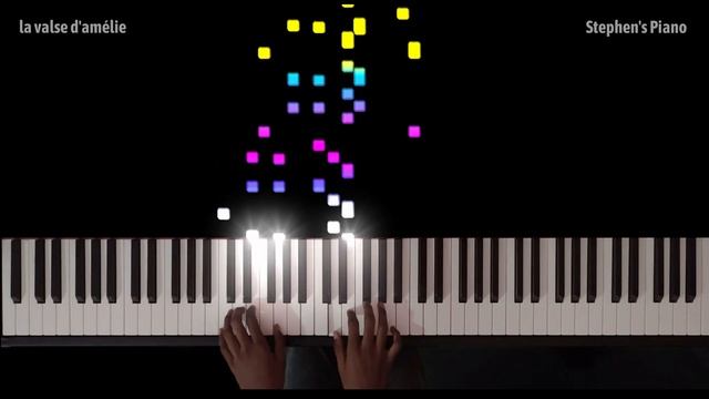 La Valse D'amélie | Synthesia | See Music | Stephen's Piano смотреть онлайн
