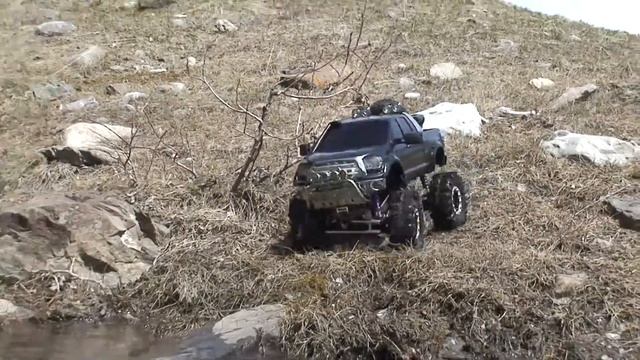 RC ADVENTURES - 2.2 SCALE RC TRUCKS #1 - WATERPROOF CUSTOM TAMIYA TUNDRA HIGH LIFT смотреть онлайн