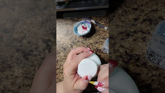 Color Street- 2 color V-tips, nail gem art 🎨💞💅 смотреть онлайн