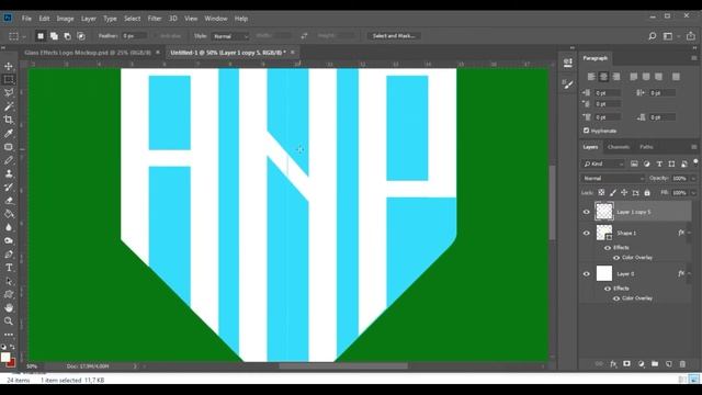CARA MUDAH DESAIN LOGO MONOGRAM DI PHOTOSHOP смотреть онлайн