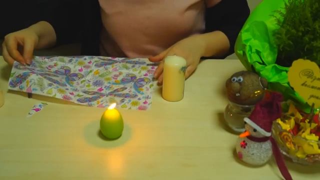 Декупаж на свещ от Craft Studio смотреть онлайн