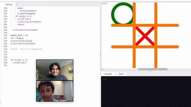 Tic-Tac-Toe Game created by 10 years old using Python #CodingROCKSTAR смотреть онлайн