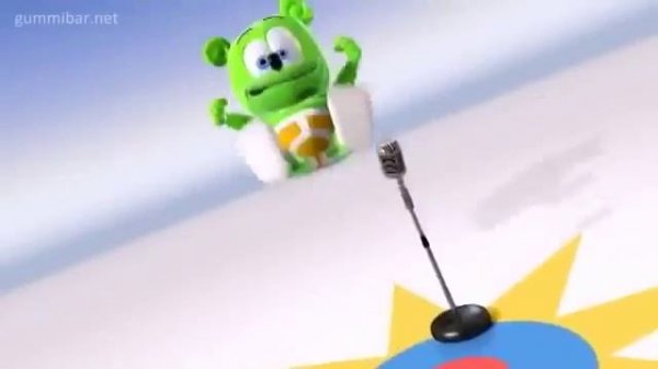 Gummy bear Greek version backwards