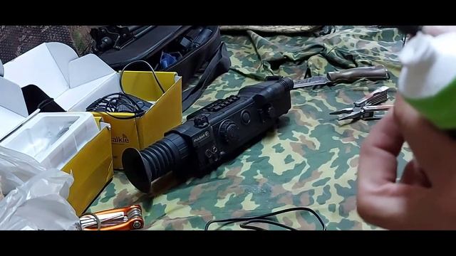 удлинение кабеля на внешнем АКБ Pulsar EPS31 для ПНВ Pulsar Digisight N970 смотреть онлайн