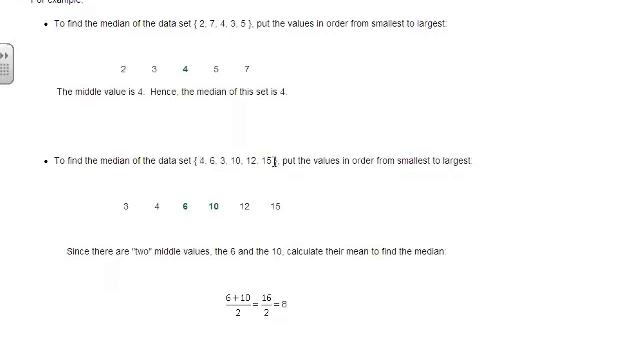 Calculate the Median of a Data Set смотреть онлайн