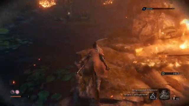 Sekiro Shadows Die Twice русская озвучка на ПК с клаво мышью 5 Жирный алкаш