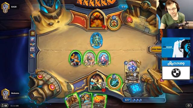 This highlander Hunter seems pretty good! | Descent of Dragons | Hearthstone | Kolento смотреть онлайн
