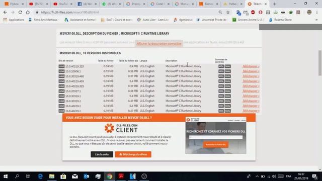 Comment Ajouter les fichiers .DLL manquants #Windows 10/8.1/7 смотреть онлайн