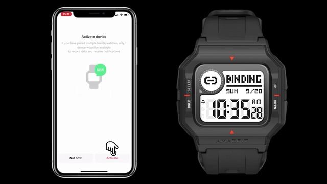 Смарт-часы Amazfit Neo с Алиэкспресс смотреть онлайн