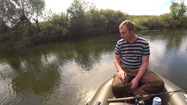 По пиву на рыбалке , сплав по речке Проня, Рязанская область. смотреть онлайн