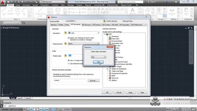 02-AutoCAD Mechanical-Çizim Kurulumu смотреть онлайн