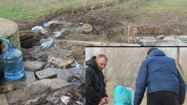 Источник воды на въезде в с.Вишневка.Красноперекопский р-он.Крым смотреть онлайн