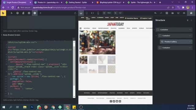 How to make thumbnail slider for Woocommerce product gallery in Wordpress + Bricks смотреть онлайн