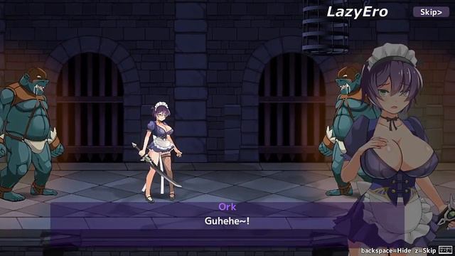 Orcs Captures Cute Maid