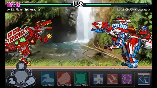 Dino Robot Spinosaurus Plus: Game + Battlefield + Repair | FULL GAME PLAY - 1080 HD | DCTE VN смотреть онлайн