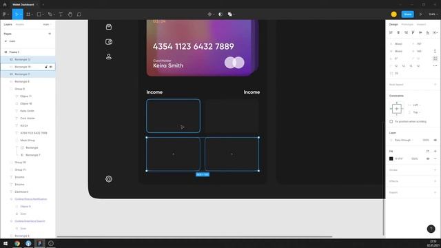 Figma Tutorial (Full Ver.) Wallet Dashboard UI Design in Figma + Free figma template смотреть онлайн