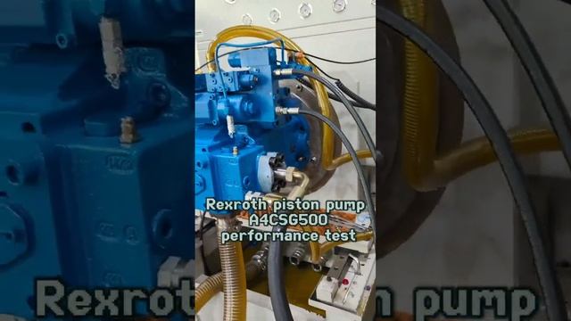 Testing the Performance of Bosch Rexroth A4CSG500 Axial Piston Pump! смотреть онлайн