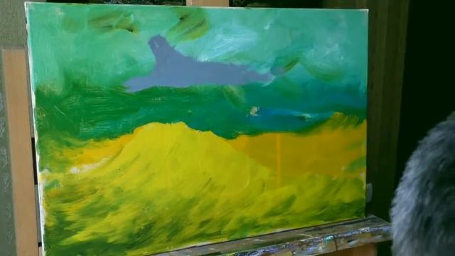 Юрий Клапоух | Уроки живописи для начинающих | Волна.Часть 1. Учимся у Айвазовского смотреть онлайн