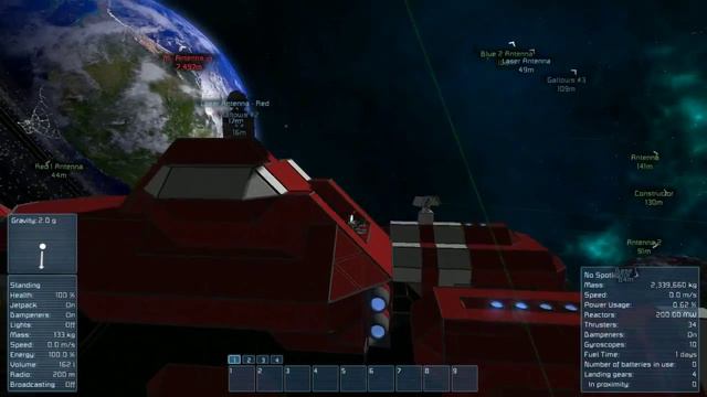 Space Engineers - 3/05/2015 update - Initial thoughts on the Laser Antenna смотреть онлайн