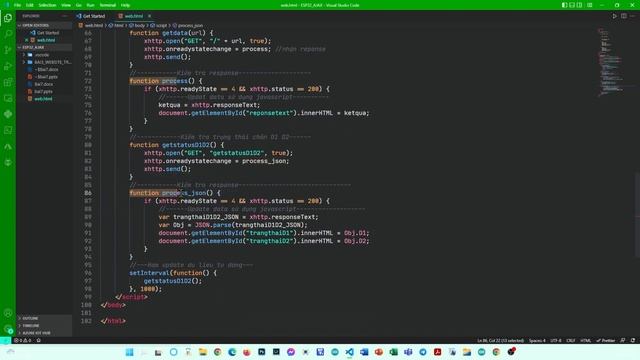 [Lập trình ESP 32]Bài 7 - Kỹ thuật ajax trong truyền nhận dữ liệu trên web server| TEK4.VN смотреть онлайн
