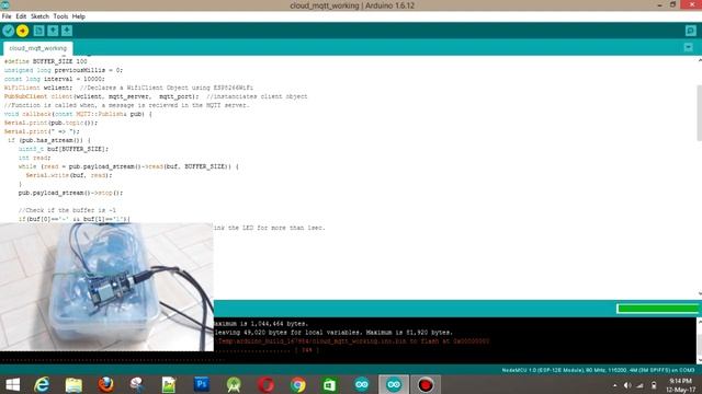 esp8266+mqtt(Cloud mqtt) смотреть онлайн