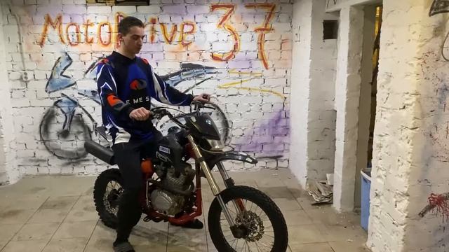 Самодельный питбайк, из ttr 125 смотреть онлайн