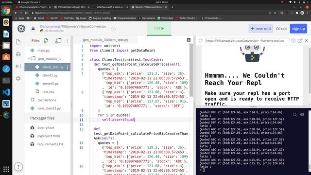 JP Morgan Internship : Task 1 [ Virtual Internship ] [ InsideSherpa ] смотреть онлайн