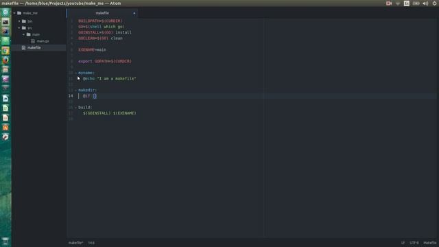 Makefile For Golang - Tutorial смотреть онлайн