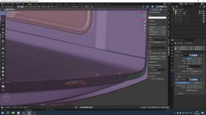 Создаём автомобиль в blender. 3д моделирование. Часть 5. Крылья и стойки