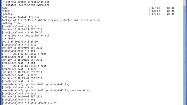 Linux Batch and At Utilities смотреть онлайн